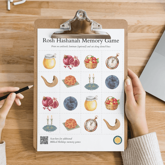 Matching Game Printable | Biblical Holidays and Feasts